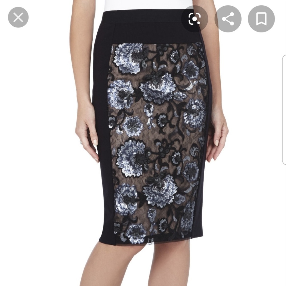 Brand new BCBGMAXAZRIA aideen sequin pencil skirt